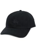 Stussy Tonal Logo Cap - Black