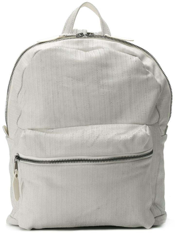 Giorgio Brato Zip Around Backpack - Grey