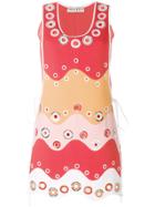Emilio Pucci Embellished Colour-block Mini Dress - Multicolour