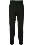 Neil Barrett Casual Dropped-crotch Trousers - Black