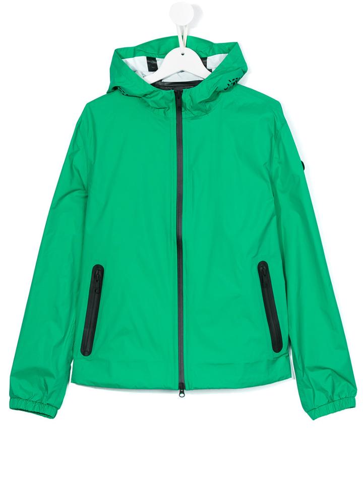 Ai Riders On The Storm Kids - Teen Hooded Jacket - Kids - Nylon - 16 Yrs, Boy's, Green