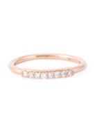 Astley Clarke Small 'linia Halo' Diamond Ring, Women's, Size: Large, Metallic