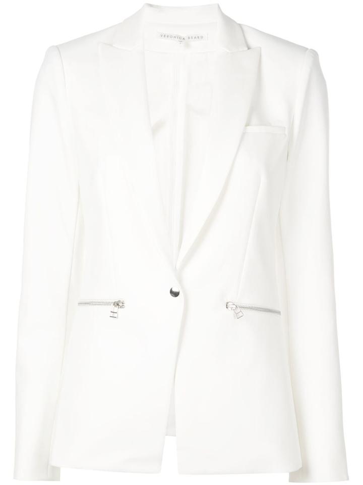 Veronica Beard Single-breasted Blazer - White