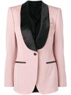 Tom Ford Contrast Formal Blazer - Pink