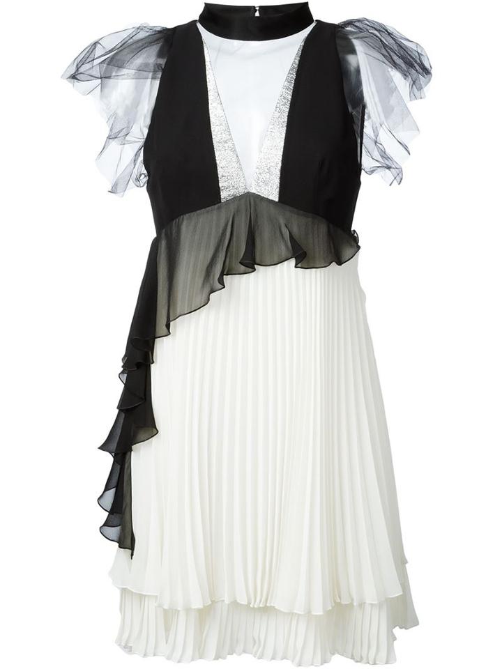 Daniele Carlotta Layered Pleated Dress