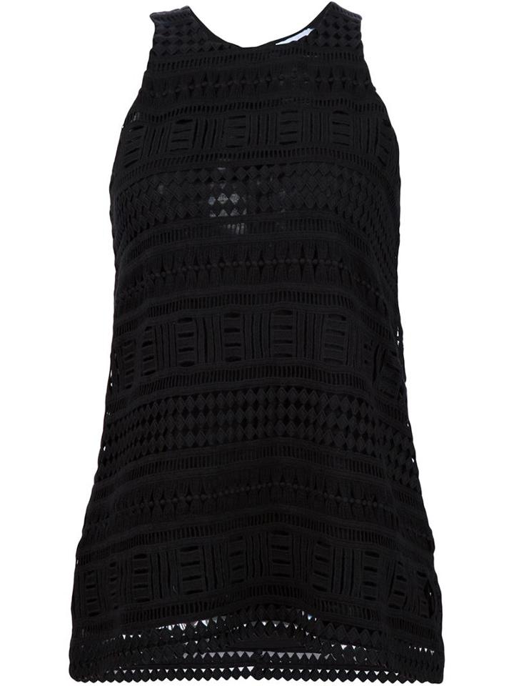 Vince Crocheted Top
