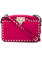Valentino Rockstud Camera Bag - Pink & Purple