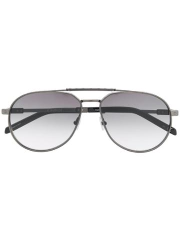 Hublot Eyewear Aviator Sunglassess - Silver