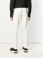Études Archives Straight Leg Trousers - White