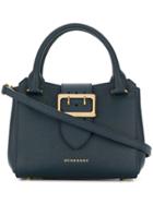 Burberry The Small Buckle Tote Bag - Blue