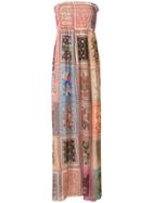 Faliero Sarti Messalina Patchwork Tube Dress - Multicolour