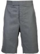 Juun.j Wide Pin Stripe Shorts - Black