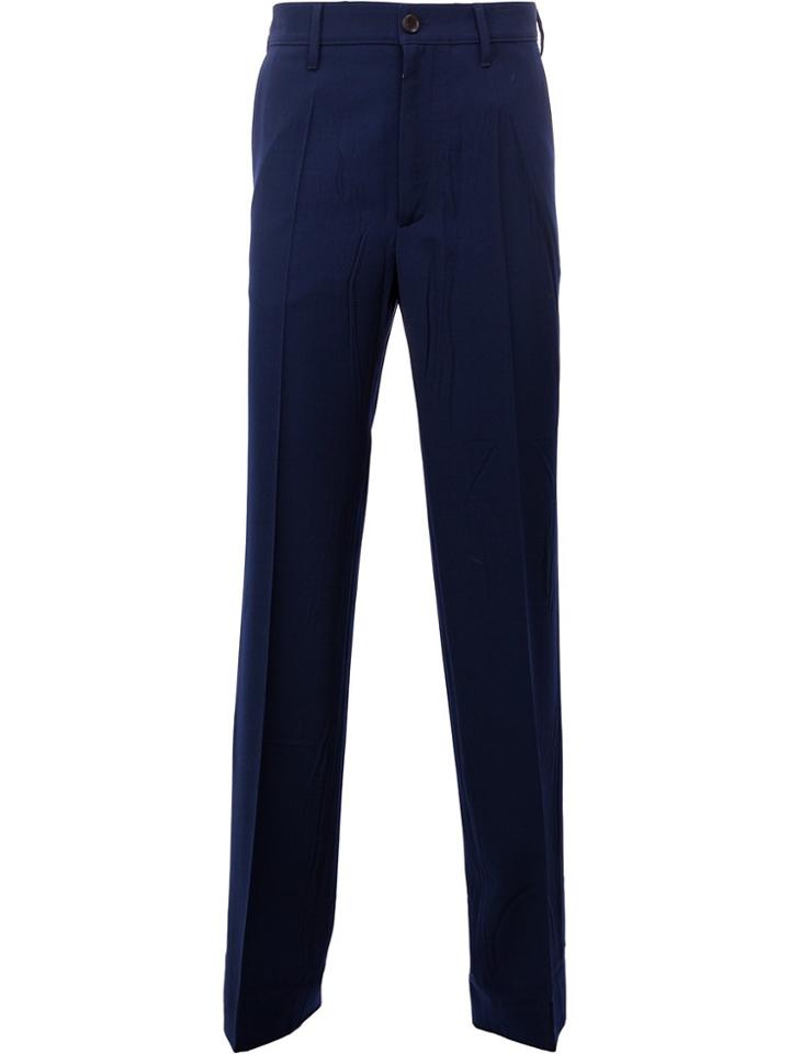 Gucci Vintage Loose Trousers - Blue