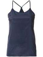 Frankie Morello Crepe Cami Top - Blue