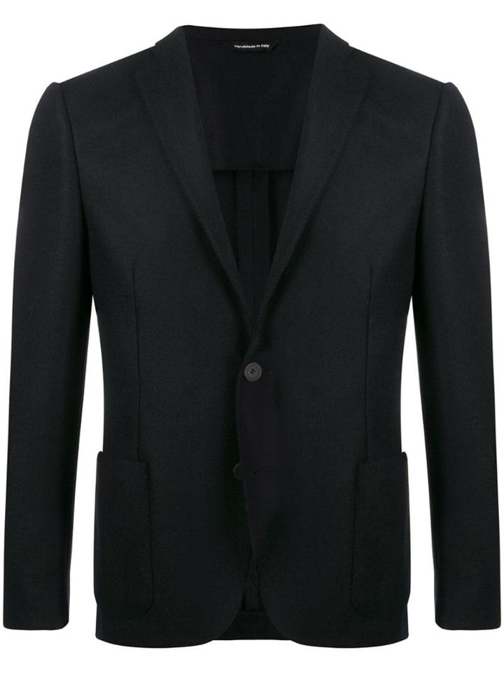 Tonello Slim-fit Suit Jacket - Black