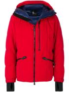 Moncler Grenoble Hooded Padded Jacket - Red