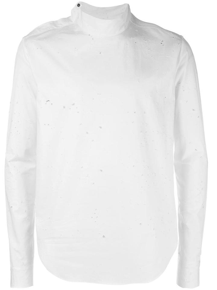 Damir Doma 'sal' Shirt, Men's, Size: Large, White, Cotton