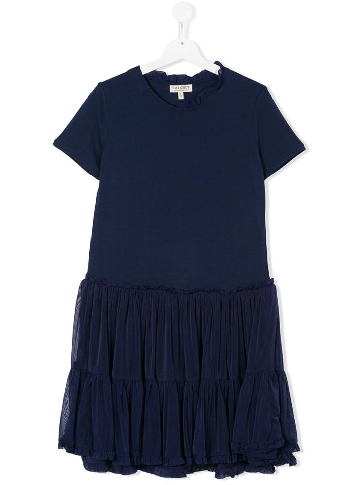 Twin-set Kids Tutu Skater Dress - Blue
