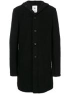 Lost & Found Rooms Hooded Midi Coat - Black