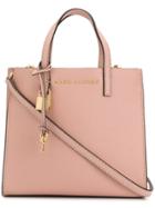 Marc Jacobs Lock And Key Pebbled Shoulder Bag - Pink & Purple