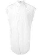Lost & Found Ria Dunn Dislocated Fastening Shirt, Men's, Size: Large, White, Cotton