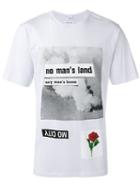 Helmut Lang No Mans Land T-shirt, Men's, Size: Medium, White, Cotton