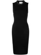 Christopher Kane Swarovski Embellished Bodycon Dress, Women's, Size: Small, Black, Viscose/swarovski Crystal