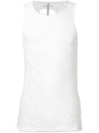 First Aid To The Injured Fascia Tank Top - White