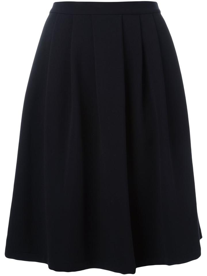 Steffen Schraut Full Skirt, Women's, Size: 40, Black, Polyester/spandex/elastane/viscose