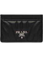 Prada Quilted Cardholder - Black