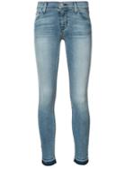 Hudson Krista Skinny Jeans, Women's, Size: 26, Blue, Cotton/polyurethane