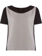 Fernanda Yamamoto Round Neck Bicolour Blouse