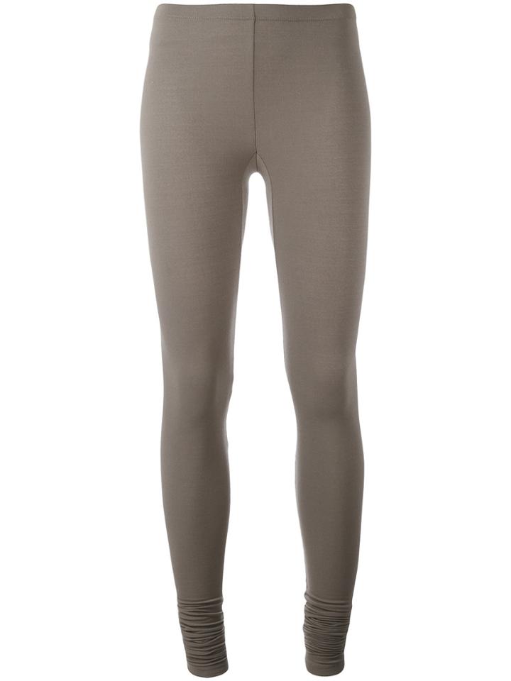 Rick Owens Lilies High Waist Leggings - Grey