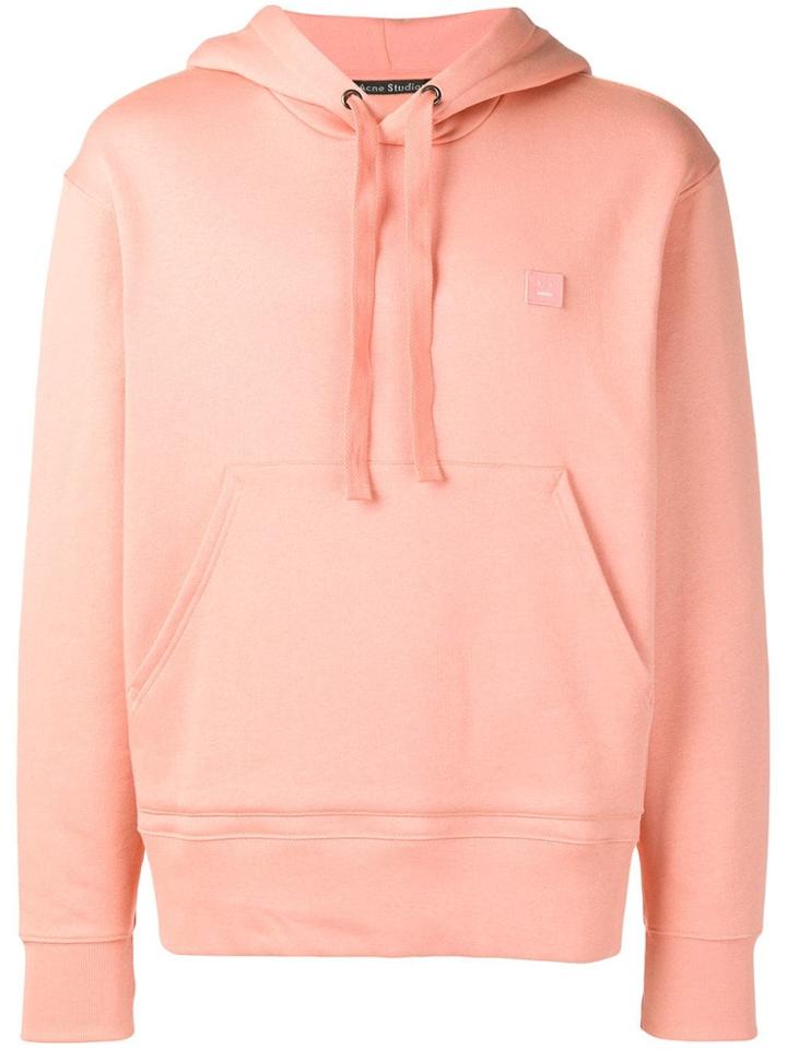 Acne Studios Ferris Face Hoodie - Pink