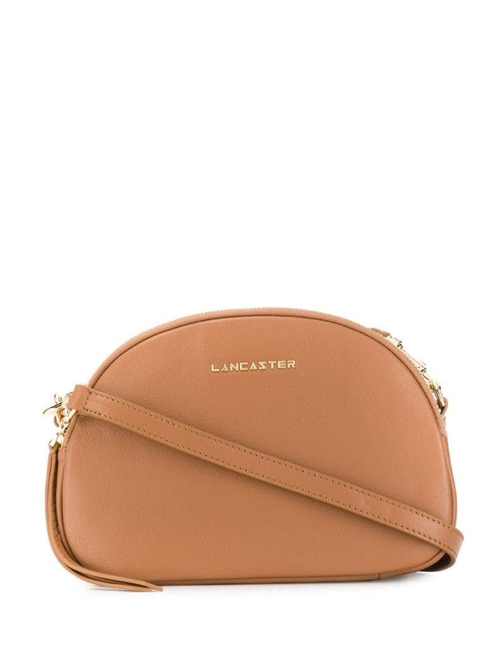 Lancaster Logo Plaque Crossbody Bag - Neutrals