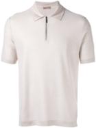 Cruciani - Classic Polo Shirt - Men - Silk/linen/flax - 50, Nude/neutrals, Silk/linen/flax