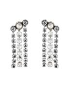 Lanvin Drop Clip-on Earrings, Women's, Metallic