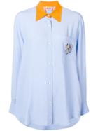 Nº21 Contrasting Collar Shirt - Blue