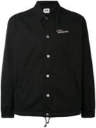 Edwin - Drawstring Shirt Jacket - Men - Cotton/polyester/spandex/elastane - S, Black, Cotton/polyester/spandex/elastane