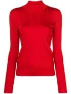 Givenchy 4g Turtleneck Sweater - Red