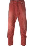 Diesel Distressed Cropped Trousers