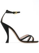 Thom Browne High Curved-heel Sandal - Black
