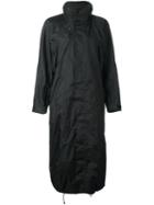Issey Miyake Vintage Hooded Raincoat, Women's, Size: Medium, Black