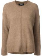 Paule Ka Front Seam Jumper - Brown