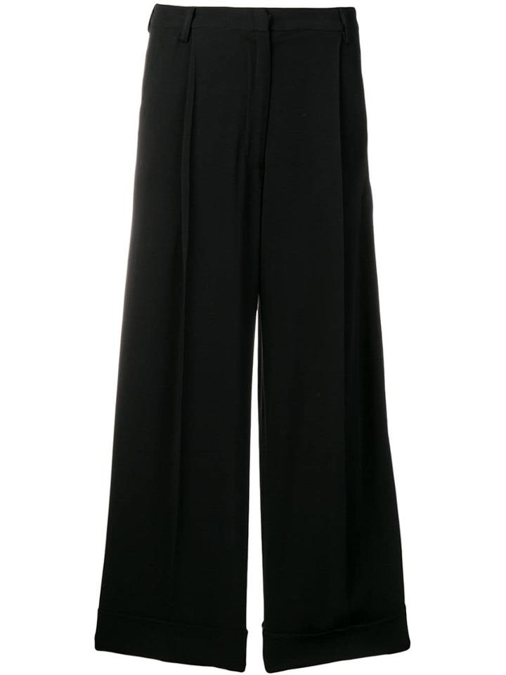 Ivan Grundahl Wide Leg Trousers - Black
