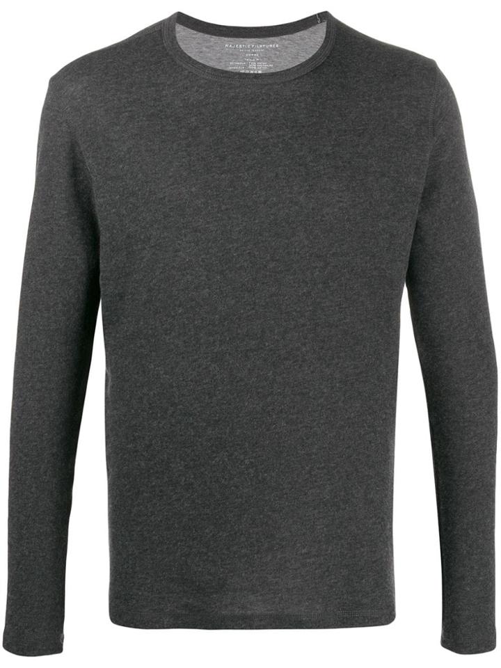 Majestic Filatures Knitted T-shirt - Grey