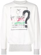 Vivienne Westwood What Does It Mean Sweatshirt - White