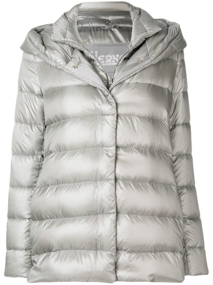 Herno Layered Puffer Jacket - Grey