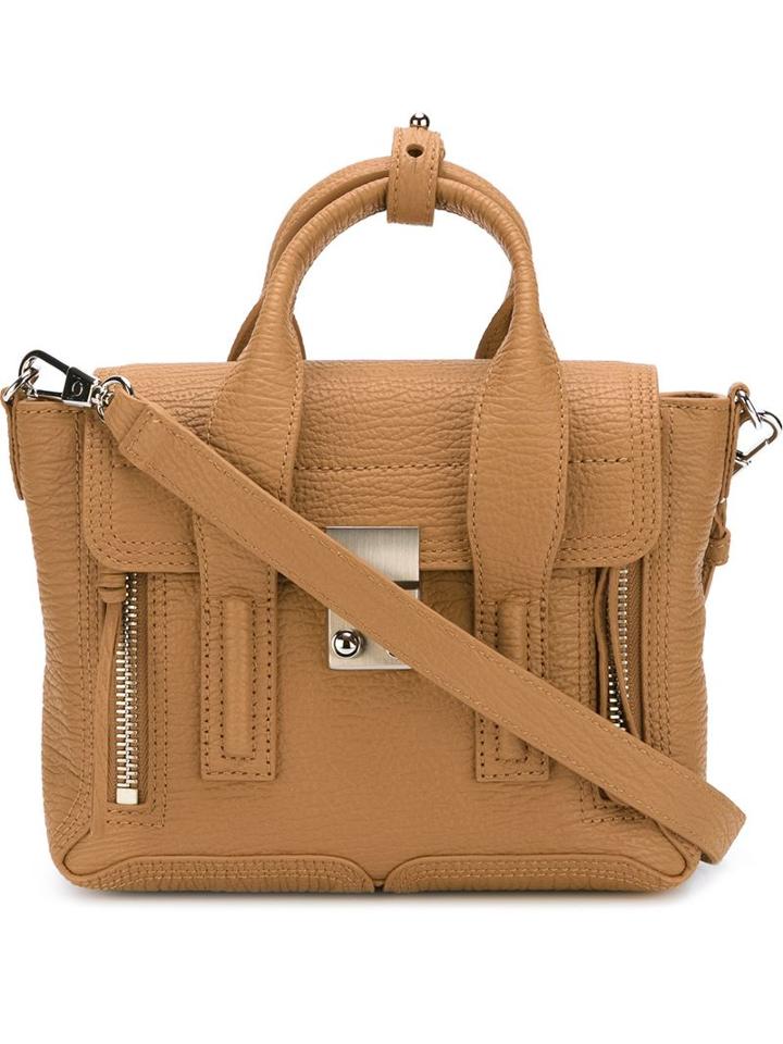 3.1 Phillip Lim Mini Pashli Satchel, Women's, Nude/neutrals, Leather