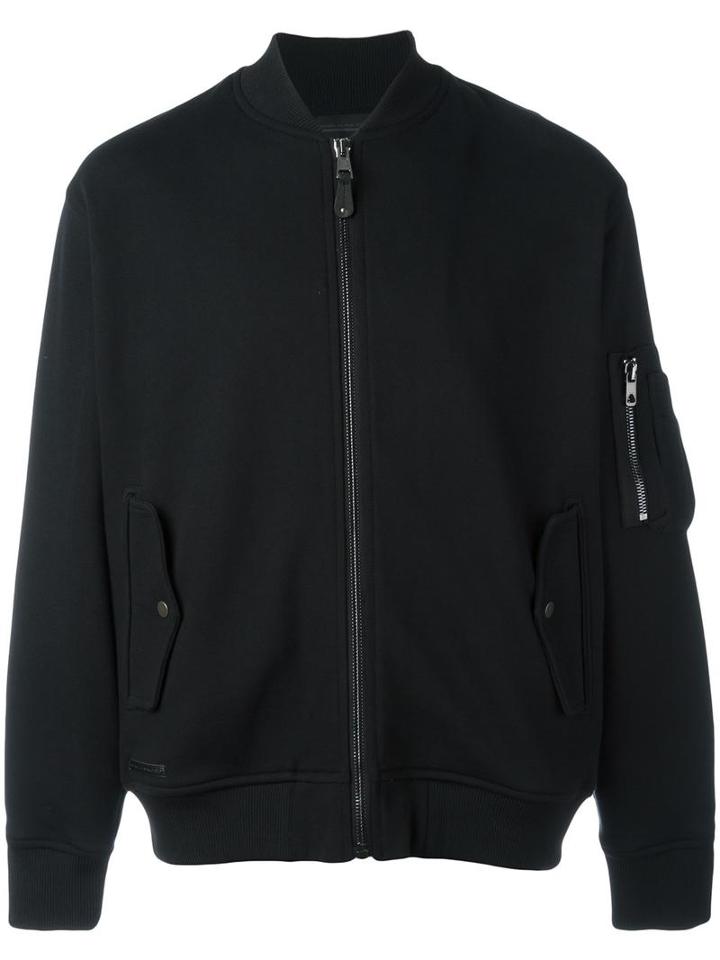 Diesel Black Gold 'synes-lf' Bomber Jacket, Men's, Size: Small, Cotton/nylon
